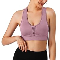 Women's Seamless Air Cooling Comfort Bra, Padded Strappy Open Back Breathable Cool Lift Up Air Bra for Women Cooling Bra