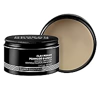 Clay Pomade For Men | Men's Volumizing Clay Pomade | Long-Lasting High Hold | Matte Finish | For Fine And Medium Hair Types | 3.4 Fl. Oz