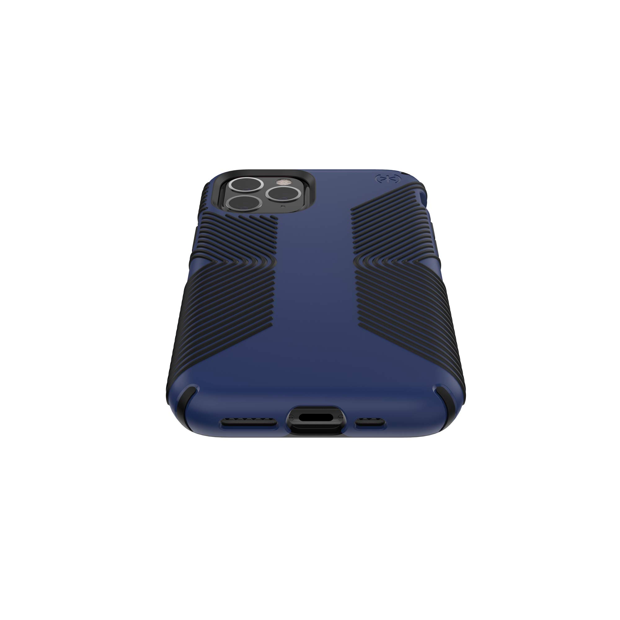 Speck Products Presidio Grip iPhone 11 Pro Case, Polycarbonate (PC), IMPACTIUM,Slim Fit,Coastal Blue/Black (129892-8531)