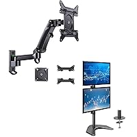 HUANUO TV Monitor Wall Mount for 22”-35” Ultrawide Screens