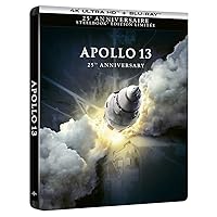Apollo 13 [4K Ultra HD + Blu-Ray-Édition Limitée SteelBook 25ème Anniversaire] Apollo 13 [4K Ultra HD + Blu-Ray-Édition Limitée SteelBook 25ème Anniversaire] Blu-ray Multi-Format Blu-ray DVD 4K VHS Tape