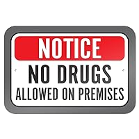 Notice No Drugs Allowed On Premises 9