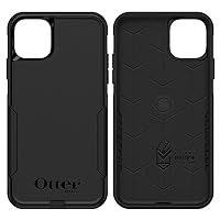 OtterBox iPhone 11 Pro Max Commuter Series Case - BLACK, slim & tough, pocket-friendly, with port protection