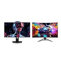 KTC 32 inch Curved Gaming Monitor, 165Hz 1ms MPRT, 2K 1440P 144Hz Monitor 32 Inch 4K Mini LED Monitor, Fast IPS, HDR1000 144Hz 1ms MPRT Gaming Monitor