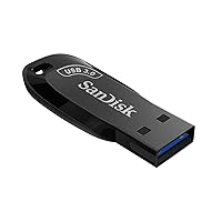 SanDisk Ultra Shift SDCZ410-032G-J35 32 GB USB 3.2 (Gen1) / 3.1 (Gen 1) / 3.0 Ultra Small USB Memory / Read Up to 100 MB/s
