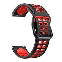Watchband Sport Strap for Garmin Venu 2 /Vivoactive 4 Smart Watch Band Silicone Bracelet (Color : Color G, Size : 22mm for VENU 2)