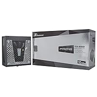 Seasonic PRIME TX-850, 850W 80+ Titanium, Full Modular, Fan Control in Fanless, Silent, and Cooling Mode,Perfect Power Supply for Gaming and High-Performance Systems, SSR-850TR