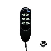 6 Button 5 Pin Remote Hand Control Handset for Electric Hospital Beds