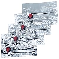4 Pack Refill Dispenser Bag Compatible with Wine Purse - Wine Replacement Storage Pouch with Spout,Portable Wine/Drink Disposable Beverage Bladders,Perfect for Travel Camping Hiking