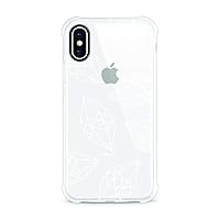 Centon OTM Essentials iPhone X Clear Rugged Edge Phone Case, Diamonds