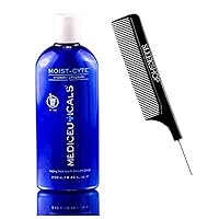 Therapro MEDIceuticals MOIST-CYTE Hydrating Therapy CONDITIONER (w/Sleek Steel Pin Tail Comb) Creates Tremendous Volume, Texture, Strength and Shine (8.45 oz / 250 ml - ORIGINAL SIZE)