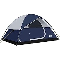 2/4/6 Person Family Dome Tent with Removable Rain Fly, Easy Setup for Camp Outdoor