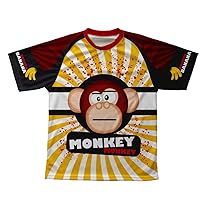 Crazy Banana Monkey Technical T-Shirt for Men and Women