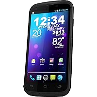 BLU Tank 4.5 W110i Unlocked Dual SIM Phone with Dual-Core 1GHz Processor, Android 4.1, 3G HSPA, High Res IPS LCD, and Dust and Waterproof Protection - U.S. Warranty (Black)