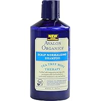 Avalon Organics Scalp Normalizing Conditioner, 14 Ounce (Pack of 3)