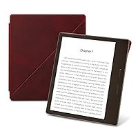 Kindle Oasis Premium Leather Standing Cover, Merlot –9th generation (2017) release