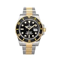 Rolex Submariner Date Black Dial Yellow Gold/Steel Men's Watch 116613LN-0001