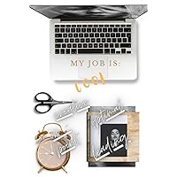 My job is … cool! Notebook for structure & success – Love your job: Motivational Notebook & Planner for work organization & self-development