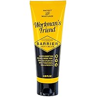Barrier Skin Cream - Moisturizes, Heals & Restores Dry, Cracked Skin - Shields Harsh Chemicals & Plant Oils - 3.38 ounce