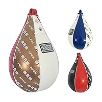 Ringside Apex Boxing Speed Bag - Premium Synthetic Leather Punching Ball, Multiple Sizes & Colors, Ideal for Hand-Eye Coordination, Training Equipment for Fighters