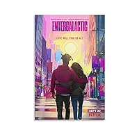 Entergalactic Movie Posters Wall Art Paintings Canvas Wall Decor Home Decor Living Room Decor Aesthetic 16x24inch(40x60cm) Unframe-Style
