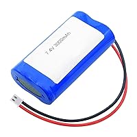 7.4V 3000Mah Lithium Battery Pack, High Performance Backup Battery with XH2.54 Connector, for DIY Power Bank Remote Control Flashlight