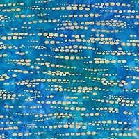 Michael Miller Glimmer Batik, Turquoise