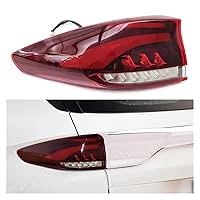 Car LED Rear Tail Light Turn Signal Light Stop Brake Fog Lamp Daytime Driving Light Compatible with GAC Trumpchi GS5 2019 2020 2021 (Color : Left)