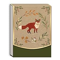 Punch Studio Molly & Rex Woodland Fox Xmas Pocket Notepad (31974)