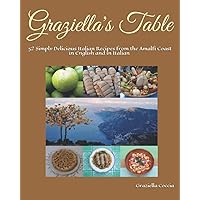 Graziella's Table: 52 Simply Delicious Italian Recipes from the Amalfi Coast in English and in Italian Graziella's Table: 52 Simply Delicious Italian Recipes from the Amalfi Coast in English and in Italian Paperback Kindle