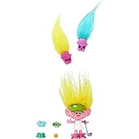 Mattel ​DreamWorks Trolls Band Together Hair Pops Small Doll, Viva with Removable Clothes & 3 Surprise Accessories