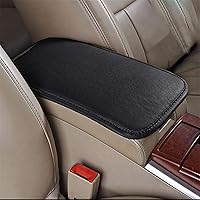 Car Center Console Cover, Universal Car Armrest Cover, PU Leather Auto Arm Rest Cushion Pads, Center Console Armrest Protector, Fit for Most Vehicle, SUV, Truck Car Accessories