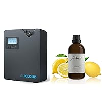JCLOUD Smart Scent Air Machine for Home & Lemon Essential Oils 100ML for Diffuser