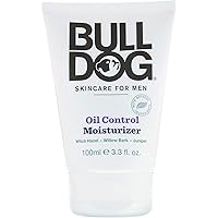 Bulldog Skincare for Men Oil Control Moisturizer, 3.3 fl oz (100 ml) (BDN00170)