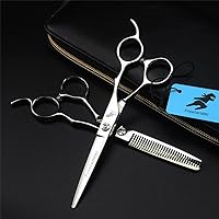 Professional Hairdressing Scissors Set, 6.0 Inch Professional Salon Barber Haircut Scissors, Salon Razor Edge Hairstyle Set, Sharp and Durable, for Haircut, Hair Shears for Home and Salon