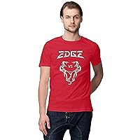 Edge Printed T-Shirt for Men Regular Fit Half Tee Sleeve Men's T-Shirt New Classic Gym T-Shirts by MARVELOUS90S