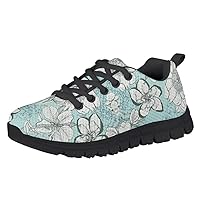 Children's Sneakers Boys and Girls Running Tennis Shoes Flowers 3D Printed Shoes Light and Comfortable Walking Shoes Outdoor Sports
