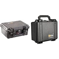 Pelican 1150 Camera Case with Foam (Silver) and Pelican 1150 Camera Case with Foam (Black)