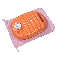Iwatani Japanese Premium Hot Water Bottle with Soft Fleece Cover - 2.8L, Hot Water Bag, Large capacity, Hot Water Bottles for Bed, Heat Preservation, Keep the Body Warm, Dry and Comfortable.