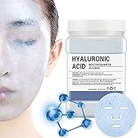 POZTL Jelly Mask Powder for Facials, Hyalorunic Acid Moisturizing Jelly Face Mask, Professional Peel Off Hydro Face Mask Powder for Fight Fine Lines, Dullness & Uneven Skin Tone, DIY SPA 23 FL OZ Rubber Mask Powder, Valentines Day Gifts