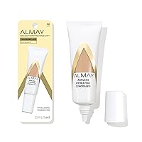 Almay Anti-Aging Concealer, Face Makeup with Hyaluronic Acid, Niacinamide, Vitamin C & E, Hypoallergenic-Fragrance Free, 010 Light, 0.37 Fl Oz (Pack of 1)