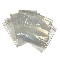 Poly Bags Recloseable Bulk Plastic Baggies 2 mil 100 Packs (3