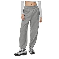 Women's Sweatpants Casual Baggy Trousers Workout Sports Joggers Pants with Pockets Waisted Pants, S-2XL