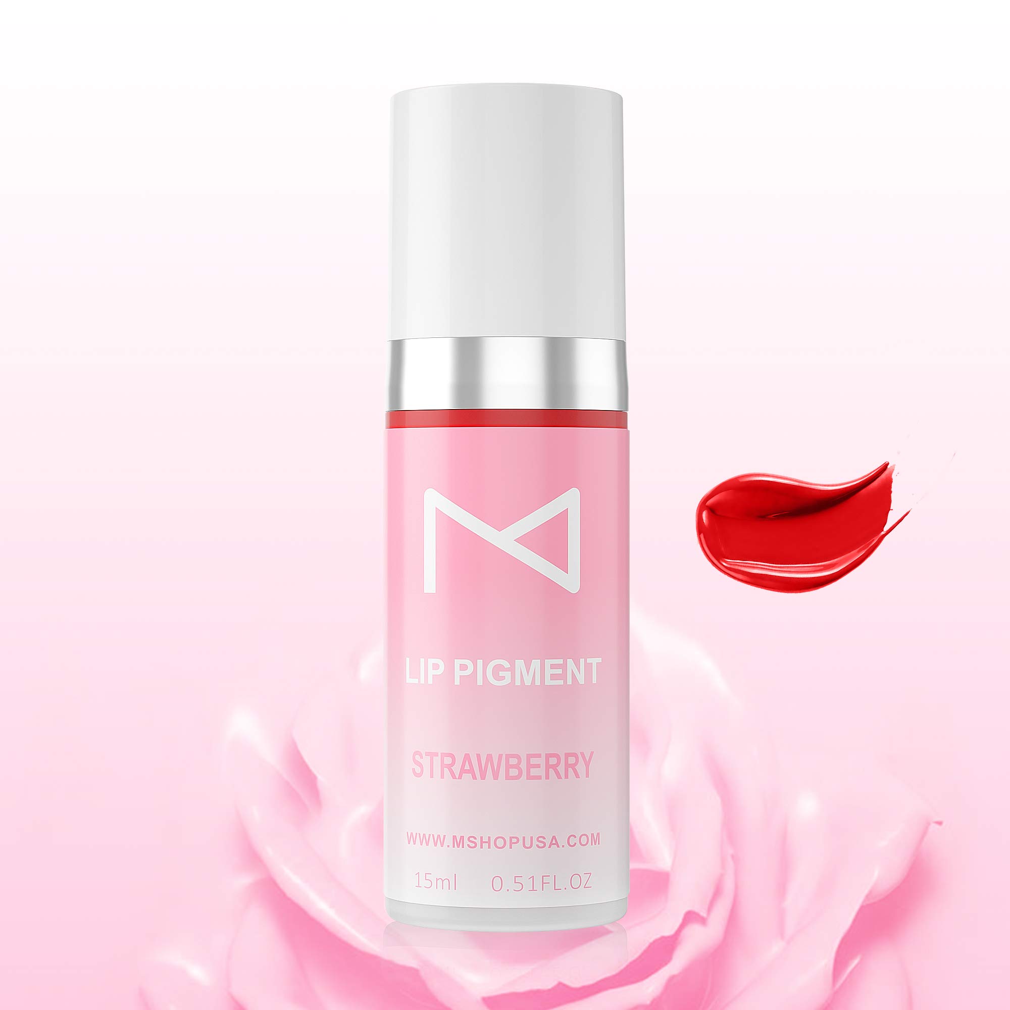 M Lip Semi Cream Pigment By Mellie Microblading For Lip Tattoo - Medical Grade - No Mixing - For Professionals Only -15ml (STRAWBERRY)