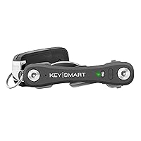 KeySmart Pro- Compact Smart Trackable Key Holder w LED Flashlight & Tile Bluetooth Key Finder Technology, EDC Key Organizer, Other Mini Tools & Accessories for Men, Husband & Dad