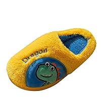 Fuzzy House Slipper Fashion Autumn And Winter Boys And Girls Slippers Flat Bottom Flat Slippers for Girls