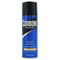 Consort Extra Hold Hair Spray Aerosol for Men, 8.30 Ounce