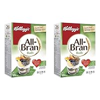 Kellogg's All Bran Buds Cereal 500g/17.6oz, 2-Pack (Imported from Canada)