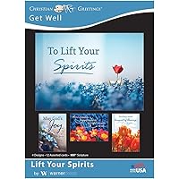 Lift Your Spirits - NIV Scripture Greeting Cards - Get Well - (Box of 12)