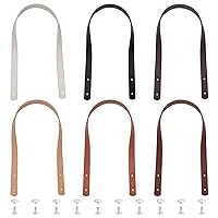 CHGCRAFT 6 colors PU Leather Bag Straps Leather Shoulder Strap Purse Strap Replacement for Handmade Bag Purse Crossbody Bag Making Crafting, 23.66inch